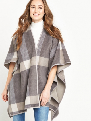 Trio Panel Belted Cape