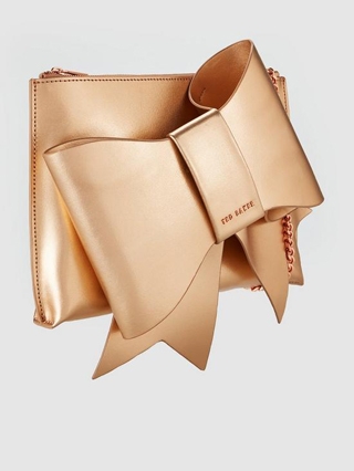 Oversized Bow Clutch