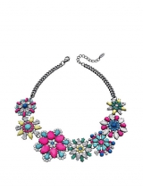 Crystal  Flower Necklace