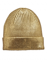 Metallic Beanie Hat